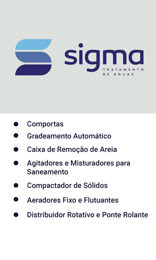Sigma Tratamento de Águas - Representante Oficial